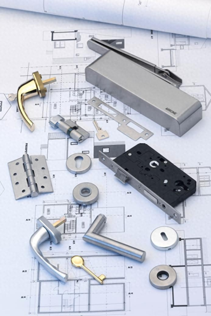 隐藏式合页安装效果图